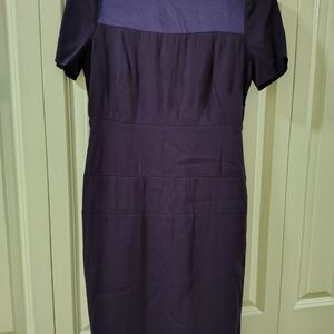 Boss Elegant Purple Midi Dress